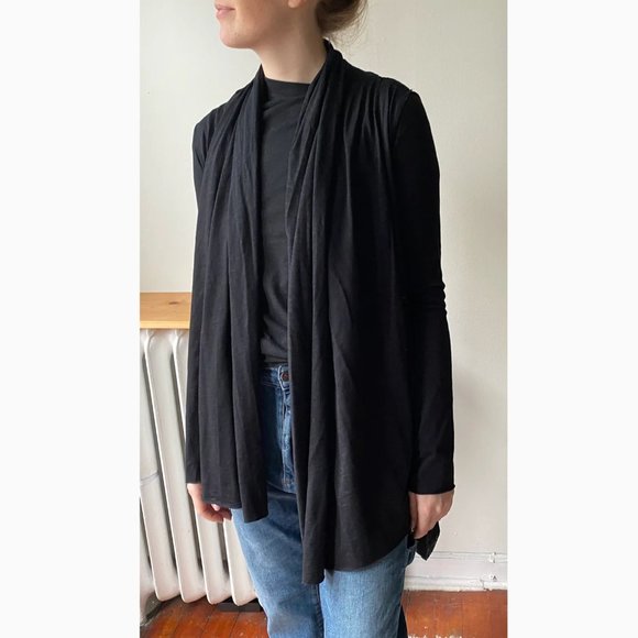 Rundholz Black Label Draped Cardigan, size Small. - Picture 4 of 5